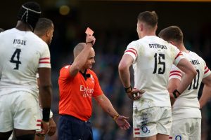 Freddie Steward’s controversial red card against Ireland rescinded